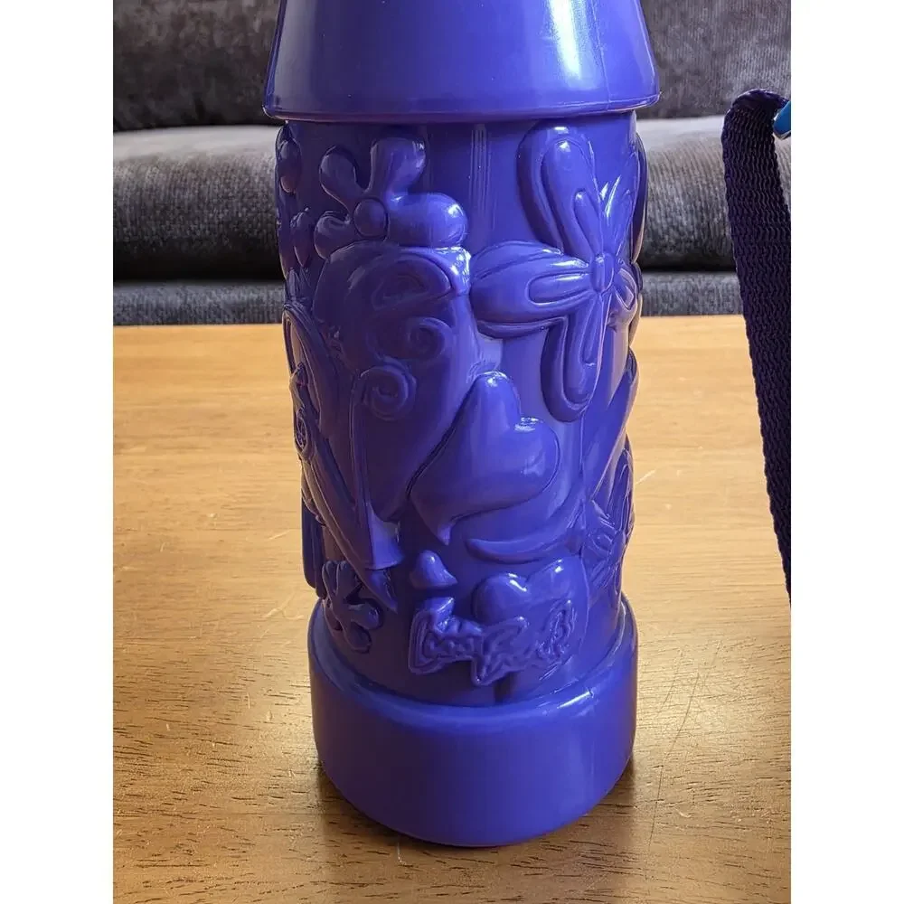 Vintage LISA FRANK Irridescent Mermaid Water Bottle 1990s NEW Girl Power RARE